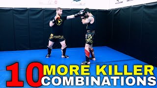 10 More Killer Kickboxing Combinations for Beginners to Advanced [upl. by Berkow498]