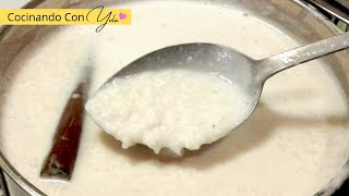 Arroz con Leche Receta Sencilla y Sabrosa [upl. by Yeslehc]