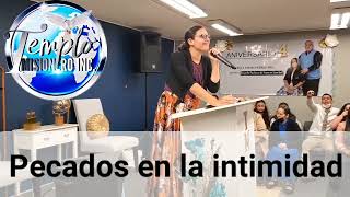 Pecados en la intimidad lo que no podemos hacer Pastora Nanichy Rivera [upl. by Nangem]