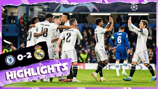 HIGHLIGHTS  Chelsea 02 Real Madrid  UEFA Champions League [upl. by Sacram]