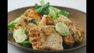 Grilled Fish With Coriander Butter  Cooksmart  Sanjeev Kapoor Khazana [upl. by Octave]