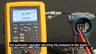 How to Perform a Pressure Calibration Using The Fluke 729 [upl. by Gnagflow]