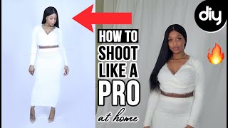 How to Take Your Own PROFESSIONAL Photos at Home  EVERYTHING YOU NEED 🔥 Pretty Boss Tutorial [upl. by Zolly]