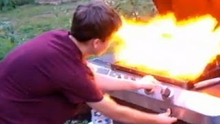 Danger in the Backyard Propane Grill Explosion [upl. by Izawa]