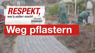 Gartenweg richtig pflastern  toom Werkstatt [upl. by Bannasch107]