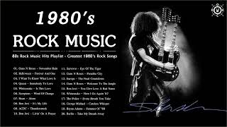 80s Rock Music Hits Playlist  Greatest 1980s Rock Songs [upl. by Evelunn]