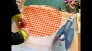 Comment faire un couvercle en tissu  tutoriel gratuit [upl. by Etnoval]