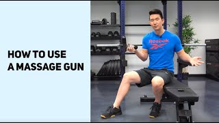 How to Use a Massage Gun Simple Tips [upl. by Kwon]