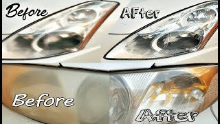 How To Clean Headlights Easy Simple [upl. by Akeemahs433]