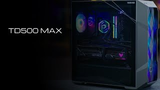 TD500 MAX ATX Case  Cooler Master [upl. by Artenehs]