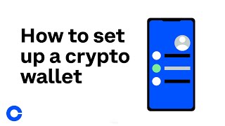 Coinbase Learn How to set up a crypto wallet [upl. by Neenahs]