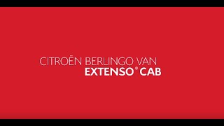 Citroën Berlingo Van  Extenso Cab [upl. by Deehsar]