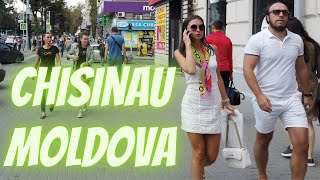 Chisinau Moldova  4K Walking Tour  September 2021 [upl. by Boycie234]