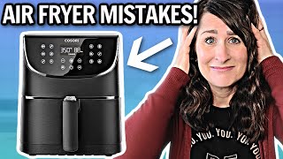 Top 12 Air Fryer MISTAKES → How to Use an Air Fryer [upl. by Aibara]