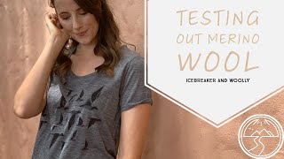 Testing out Merino Wool Clothes Icebreaker and Woolly [upl. by Initof]