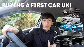 HOW TO BUY YOUR FIRST CAR UK [upl. by Ronni]