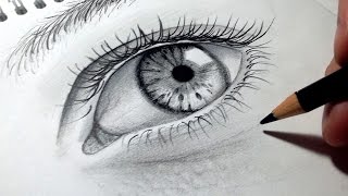 Comment dessiner des yeux facilement Tutoriel [upl. by Esiuol80]