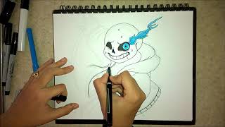 How to draw Sans general audiences [upl. by Adnol534]