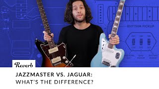 Fender Jazzmaster vs Jaguar Whats the Difference [upl. by Keheley77]