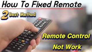 How To FIXED Remote Control Not Working  2 Solutions [upl. by Annavoig]