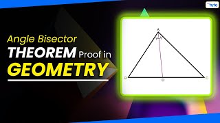 Angle Bisector Theorem Proof  Special Properties and Parts of Triangles  Geometry  Letstute [upl. by Adiel]