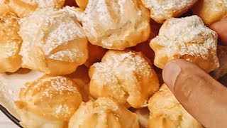 Пирожные ПРОФИТРОЛИ получатся у каждого  Profiteroles Recipe Казакша рецепт [upl. by Modnarb]