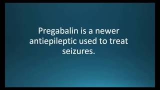 How to pronounce pregabalin Lyrica Memorizing Pharmacology Flashcard [upl. by Kallman]