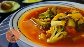 Sopa de Verduras Nutritiva y Deliciosa [upl. by Lawford625]