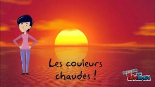 Les couleurs chaudes et les couleurs froides [upl. by Airamalegna]