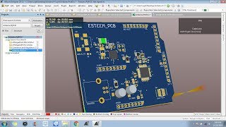 4 Layers PCB Designing in Altium  Layout Designing [upl. by Shyamal906]