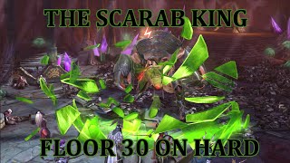 BEATING BORGOTH THE SCARAB KING  Doom Tower Boss Floor 30 Hard  Raid Shadow Legends [upl. by Renick321]