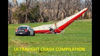 Ultralight Crash Compilation Hang gliding fails [upl. by Ecnarolf]