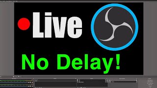 OBS STUDIO HOW TO REMOVE STREAM DELAY New FIX [upl. by Det205]