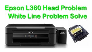 Epson L360 Printer Head Cleaning Step By Step Epson Printer Head Problem [upl. by Aelber]