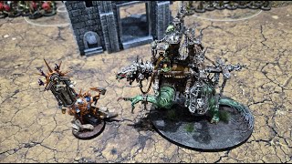 AoS Battle Report Stormcast Eternals vs Kruleboyz [upl. by Elsy]