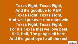 University of Texas Longhorns Fight Song [upl. by Paapanen]