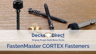 CORTEX Concealed Fastening System by FastenMaster [upl. by Swart959]