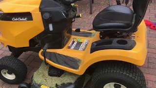 How to Use the Cub Cadet XT1 Lawn Mower [upl. by Yesiad28]