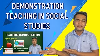 DEMONSTRATION TEACHING VIDEO LESSON I SOCIAL STUDIES I SENIOR HIGH SCHOOL [upl. by Ailad]