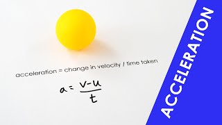 Acceleration  GCSE Physics [upl. by Fried]