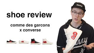 Comme des Garcons x Converse Review [upl. by Gladys]