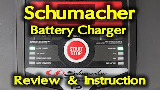 Schumacher Battery Charger  Review amp Instruction [upl. by Ayoted925]