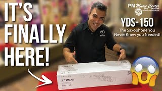 Yamaha YDS150 Digital Saxophone  Unboxing amp Demo [upl. by Egoreg812]