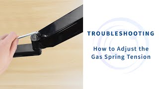 How To Adjust The Gas Spring Tension [upl. by Yekcaj]