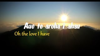 Aue Te Aroha  Official Music Video Aotearoa New Zealand [upl. by Earlie246]