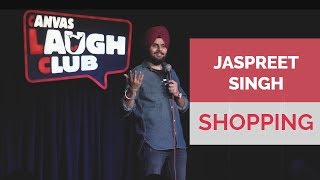 Shopping with wife  Jaspreet Singh StandUp Comedy [upl. by Starling]