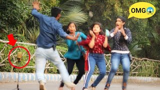 Part2 Scary TikTok Prank on Cute Girls 😲😲 Best Tik Tok Prank  PrankBuzz  Prank in Kolkata [upl. by Greenquist]