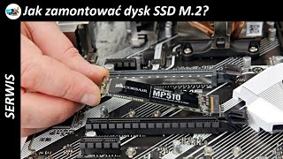 Jak zamontować dysk SSD M2  poradnik krok po kroku [upl. by Elolcin73]