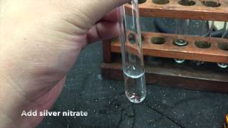 Anion Test  Chloride Ions [upl. by Aedni]