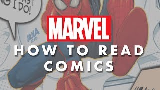 How To Read Comics The Marvel Way  WORDS Edition [upl. by Roxana162]